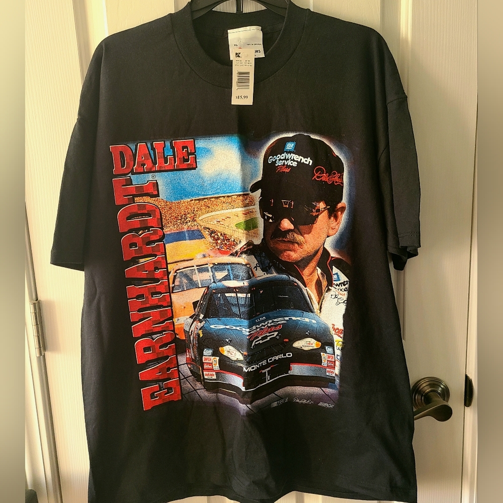NWT Vintage Competitors View Dale Earnhardt T Shirt Nascar XL